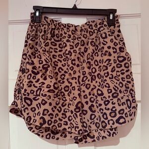 Sanctuary Leopard Print Shorts